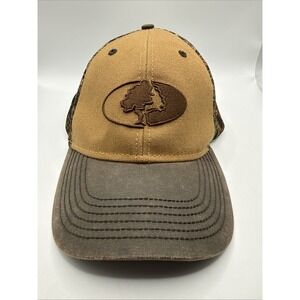 Paramount Outdoors Camo & Brown Mossy Oak Mesh Trucker Baseball Hat Adjustable